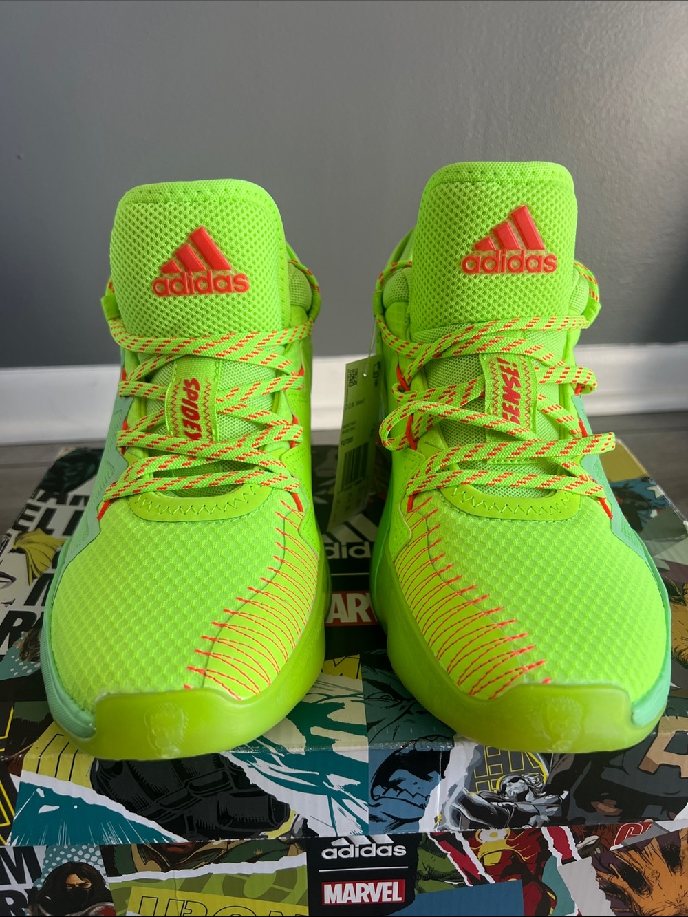 adidas D.O.N Marvel Spider-Man Shoe